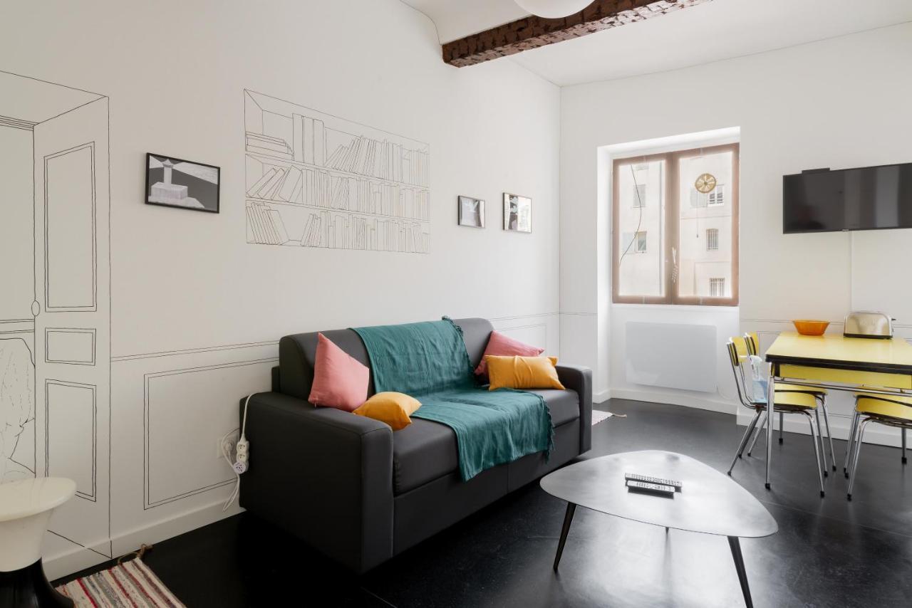 Mini Loft Au Coeur Du Panier - Marseille Apartment Luaran gambar